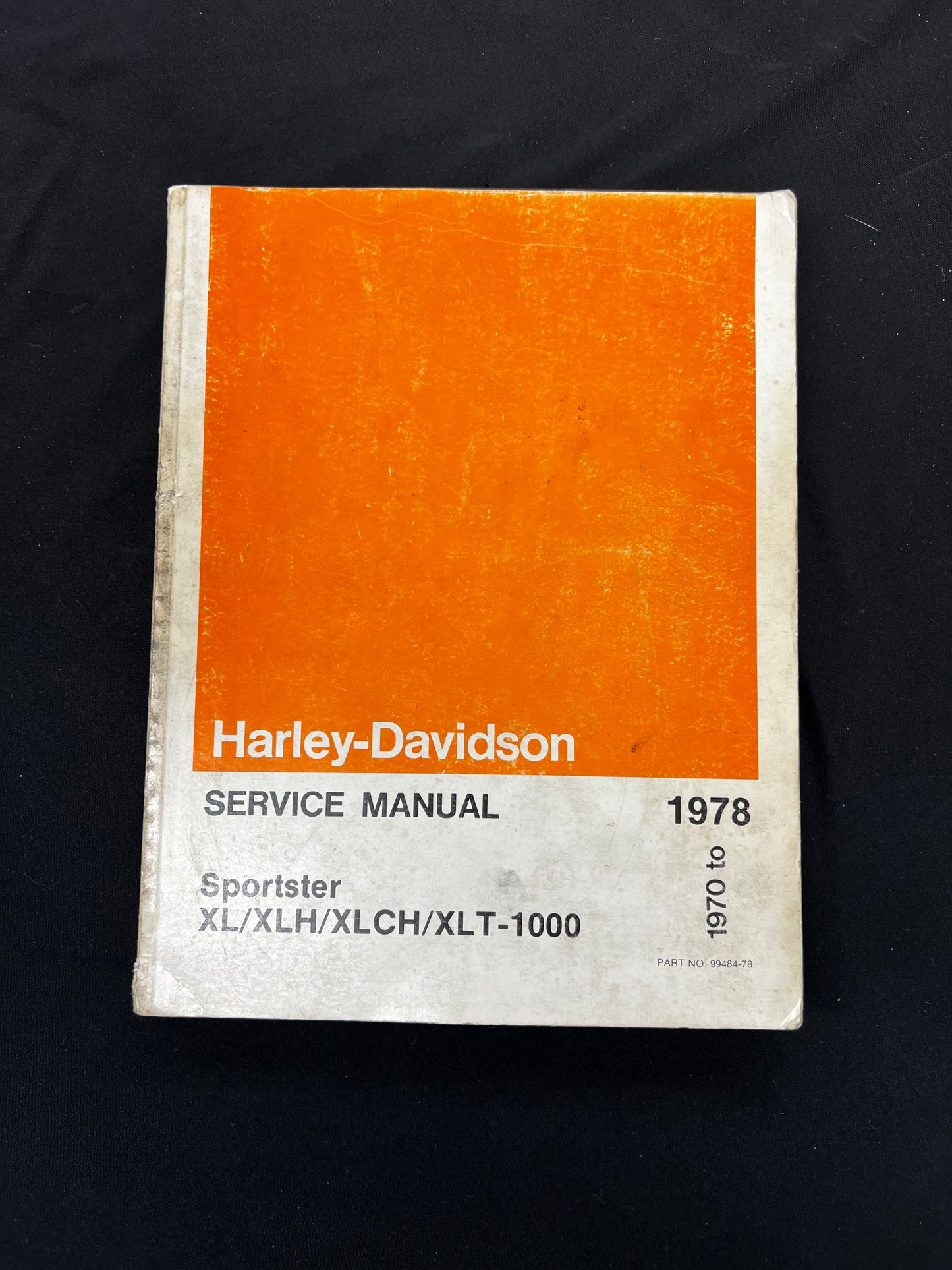 Harley Davidson Sportster Service Manual 1978