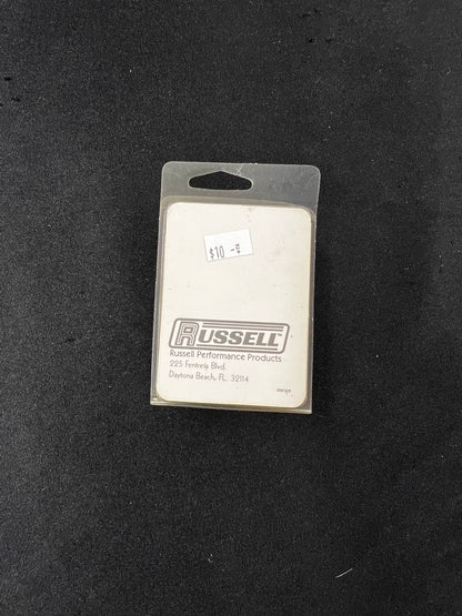 10AN Tube Seal Hose Ends For 1/2" Heater Hose With Red Finish