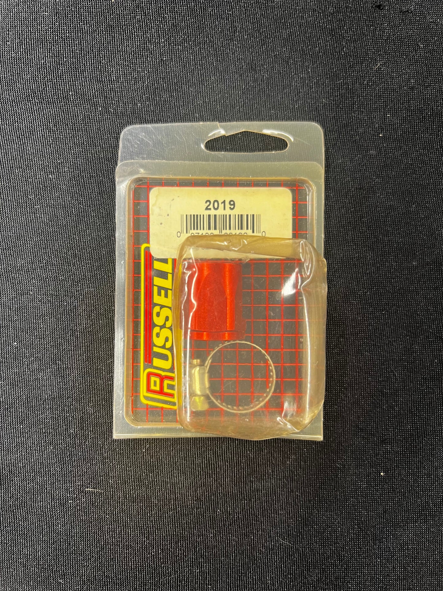 10AN Tube Seal Hose Ends For 1/2" Heater Hose With Red Finish