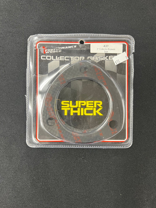 3" SUPER-THICK COLLECTOR GASKETS