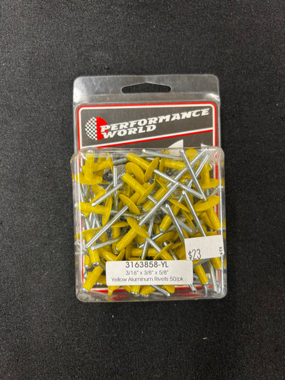 3163858 3/16"X5/8"  RIVETS. 50/PK