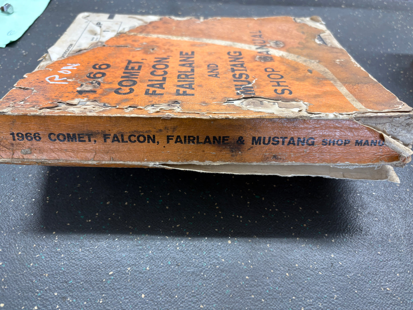 ORIGINAL 1966 FORD COMET, FALCON, FAIRLANE, MUSTANG FACTORY SHOP MANUAL