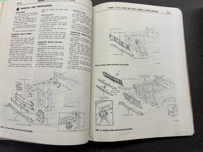 ORIGINAL 1966 FORD COMET, FALCON, FAIRLANE, MUSTANG FACTORY SHOP MANUAL