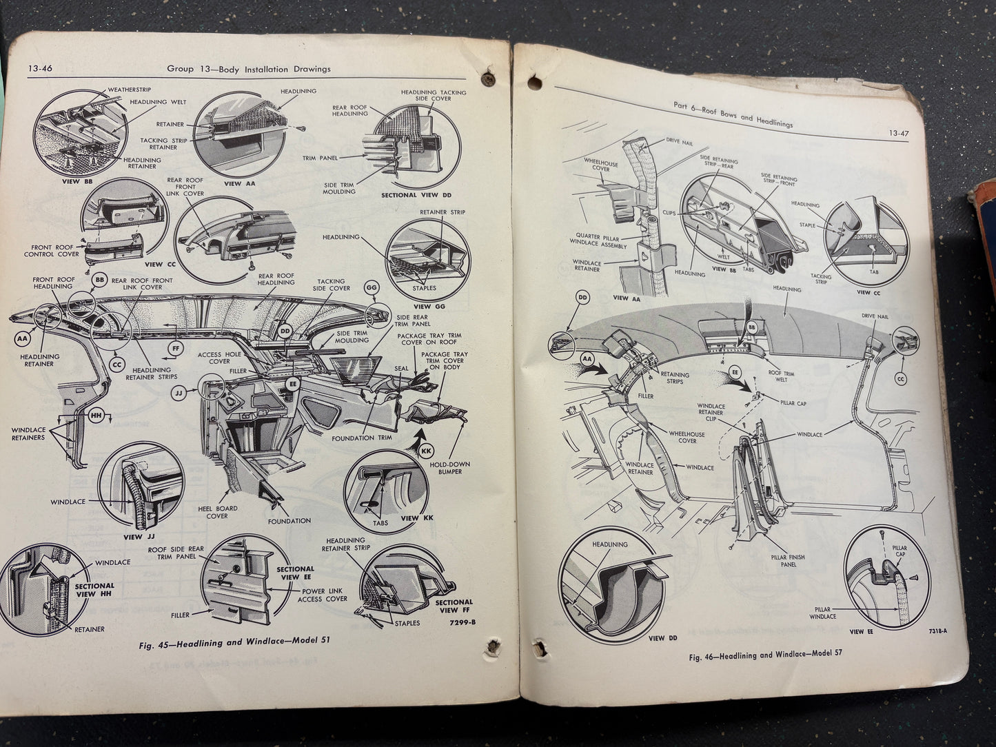 ORIGINAL 1958 FORD SERVICE MANUAL