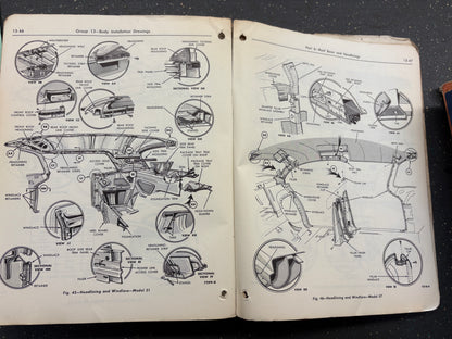 ORIGINAL 1958 FORD SERVICE MANUAL