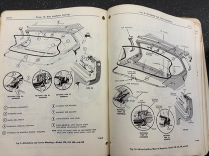 ORIGINAL 1958 FORD SERVICE MANUAL