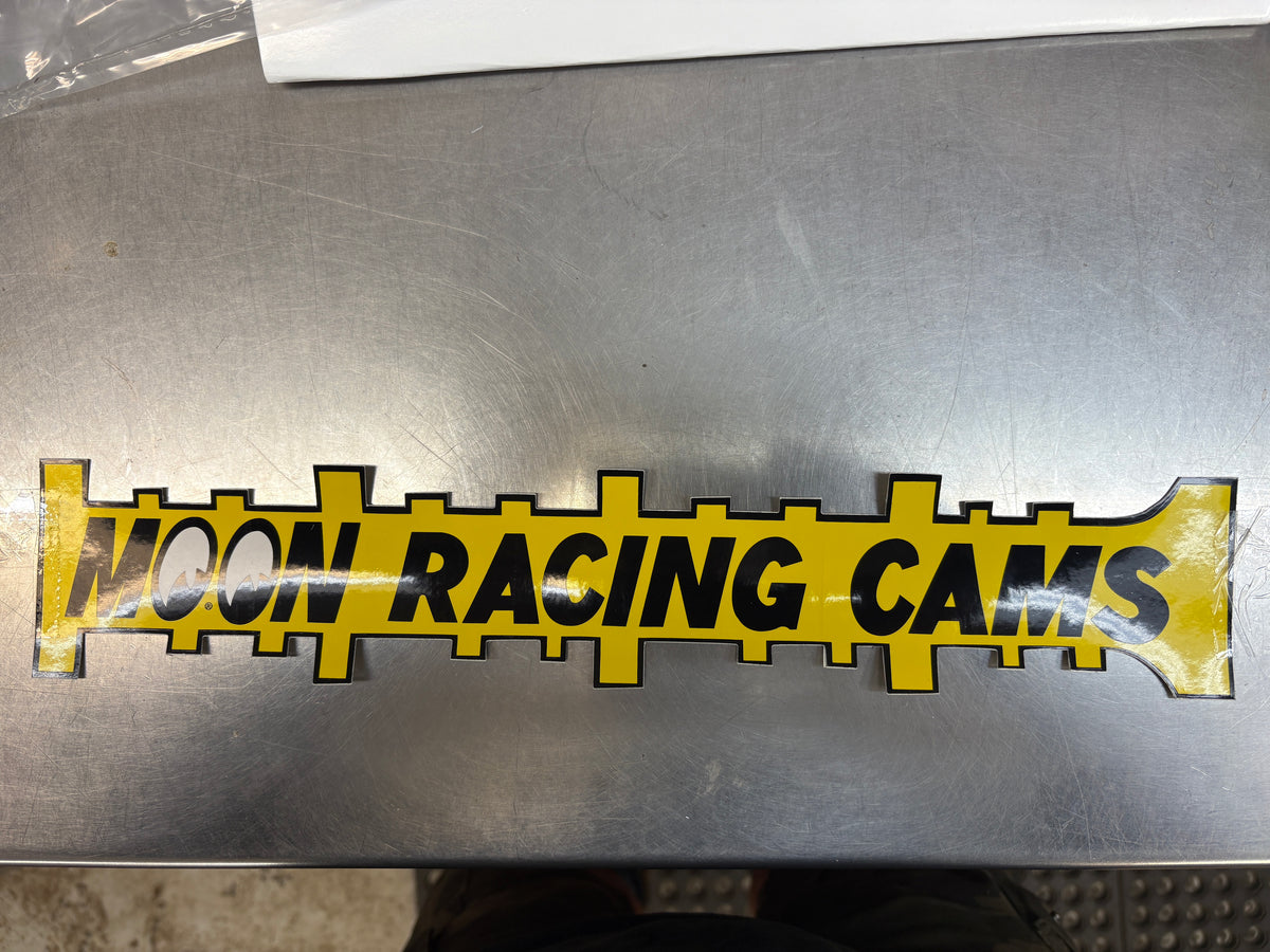 MOON Racing Cams Sticker (L)