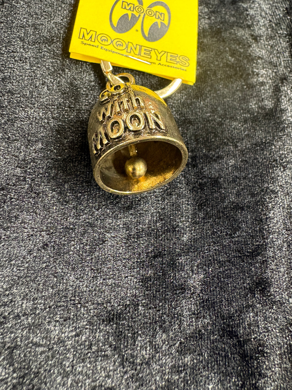 MOON Bell  " Gremlin ", "Guardian", "Spirit "or "Ride bells "  or use as Key Ring