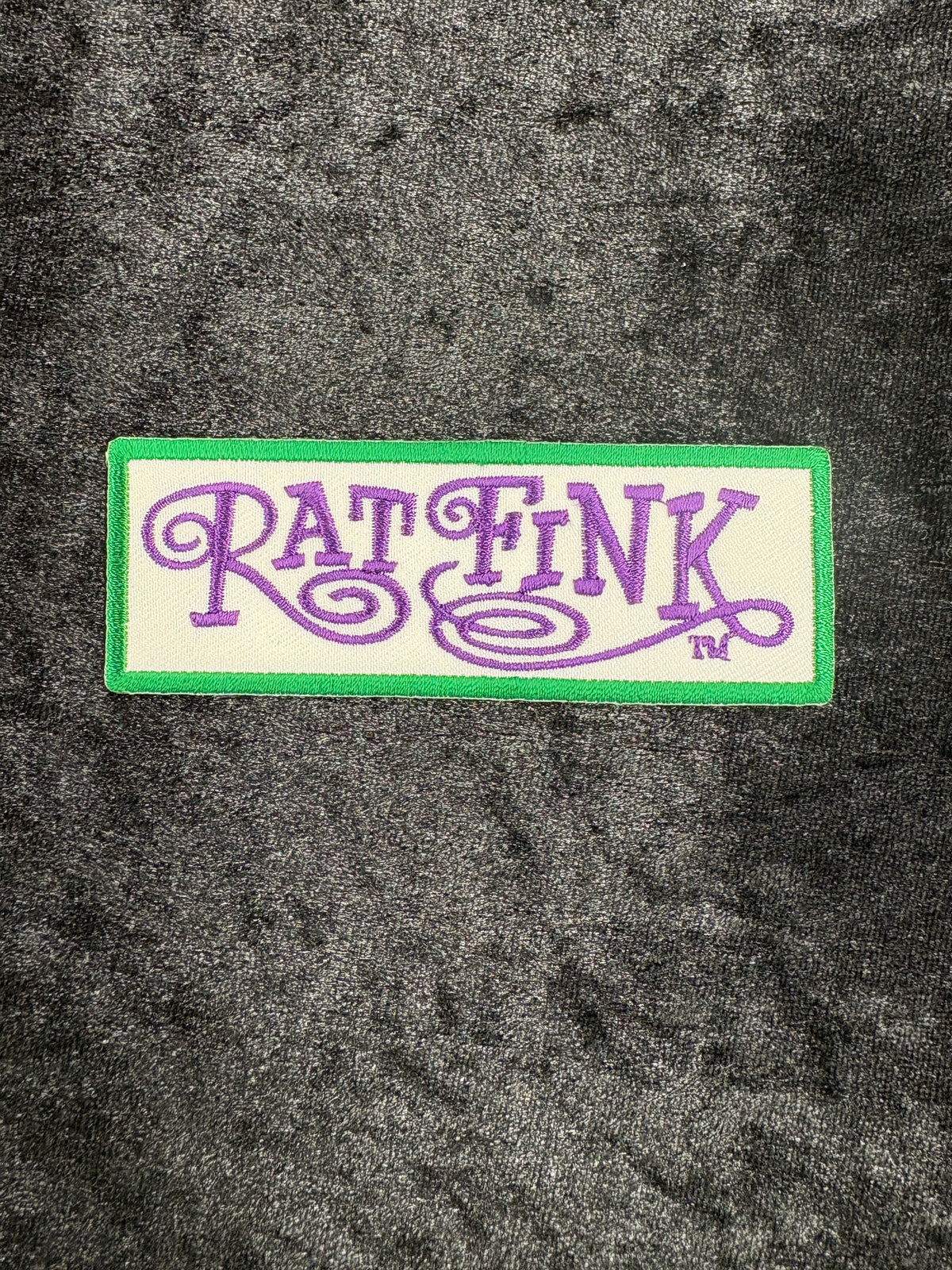 Rat Fink Logo Patch