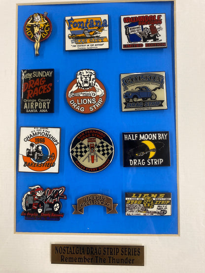 Nostalgia Drag Strip Series Plaque