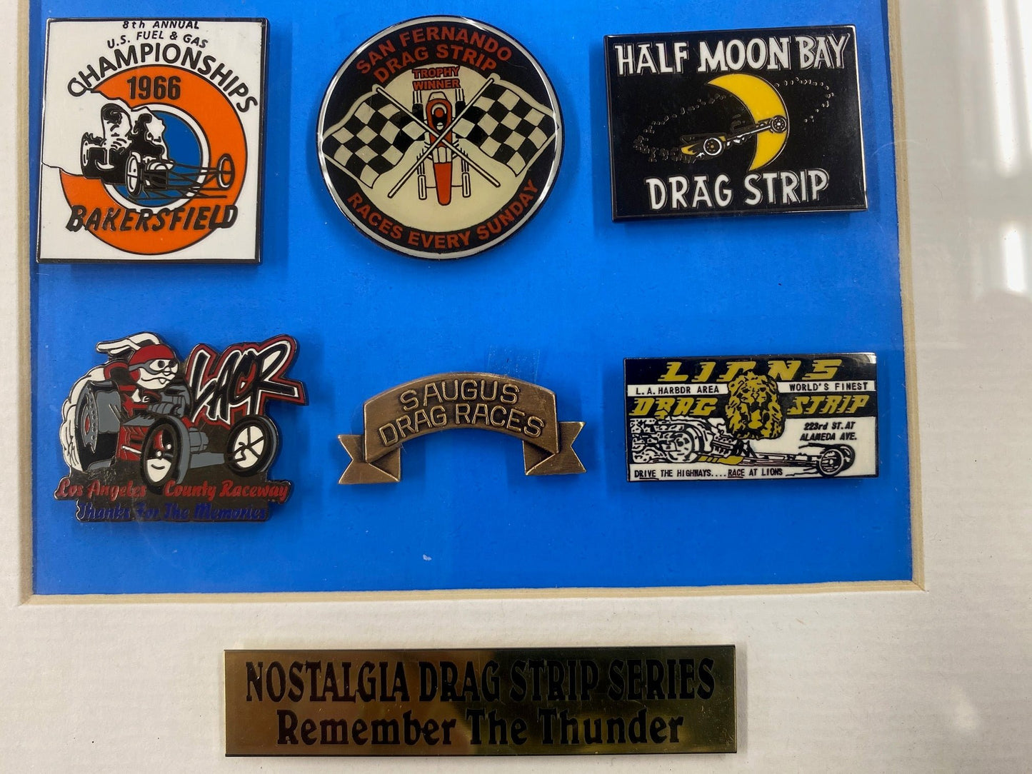 Nostalgia Drag Strip Series Plaque