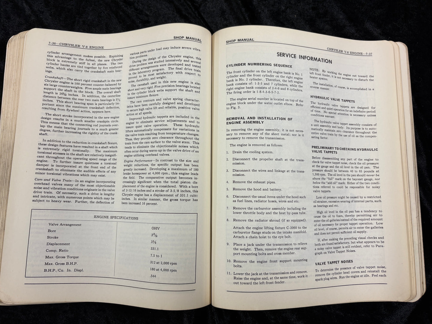 1949-1952 CANADIAN Plymouth Dodge Chrysler DeSoto Repair Shop Manual Orig.