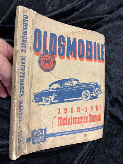 1950 1951 Oldsmobile Maintenance Manual