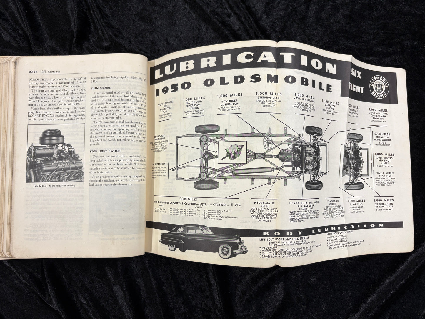 1950 1951 Oldsmobile Maintenance Manual