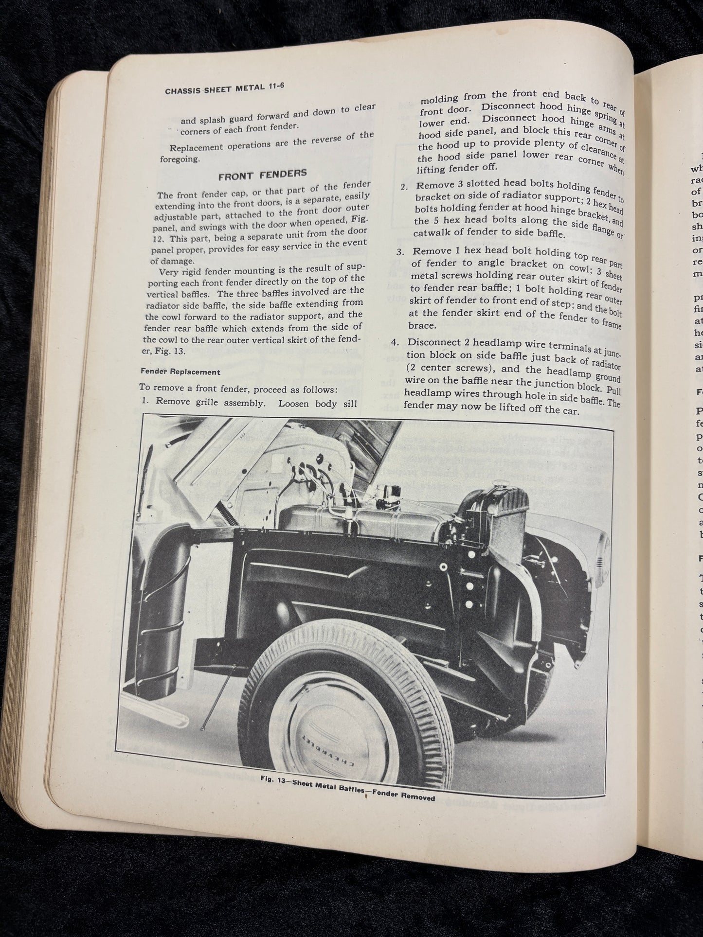 1946 1947 1948 Chevrolet Passenger Cars Maintenance Manual