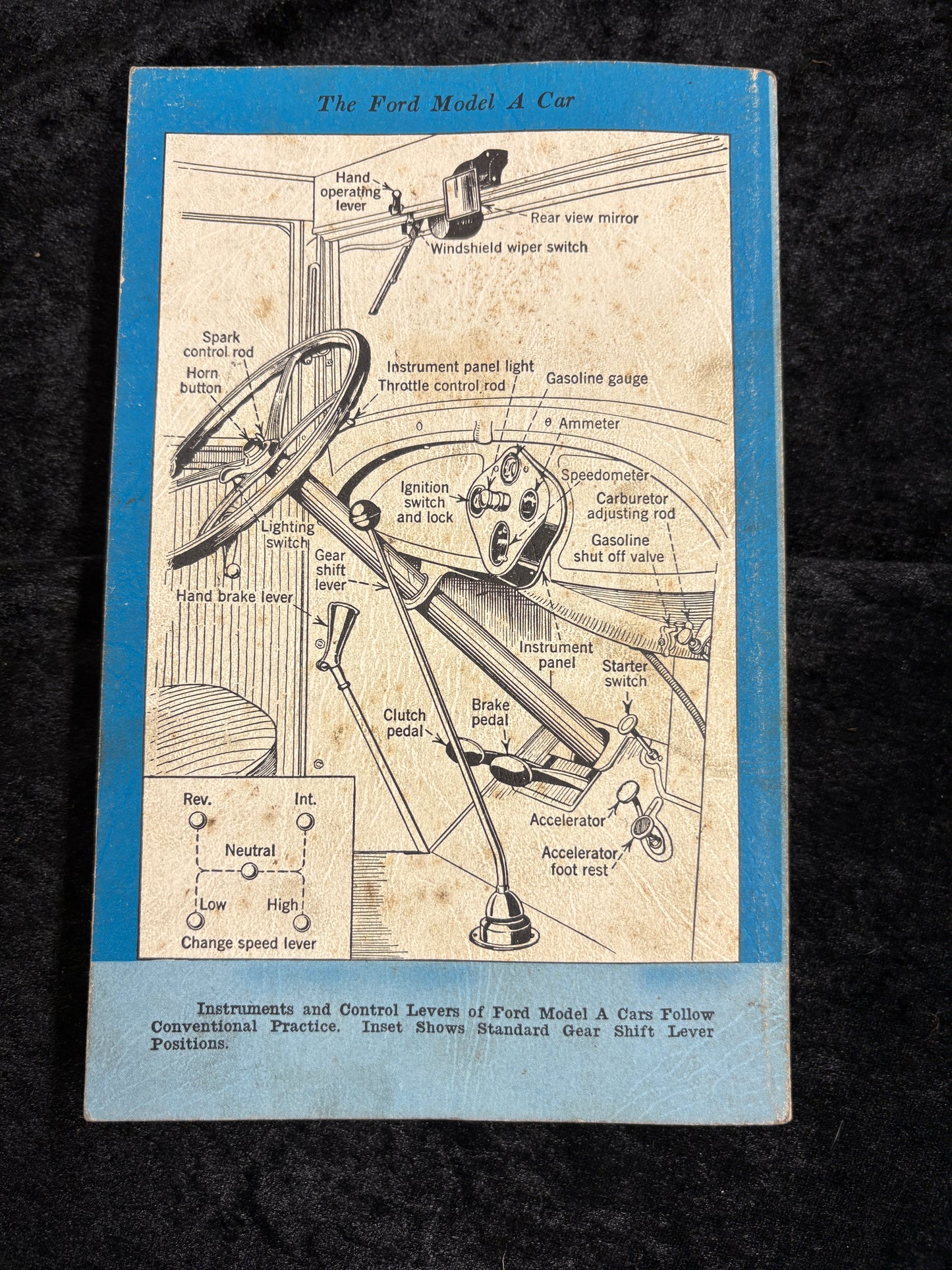 Ford Model "A" Service Manual and Owners' Handbook of Repair and Maintenance