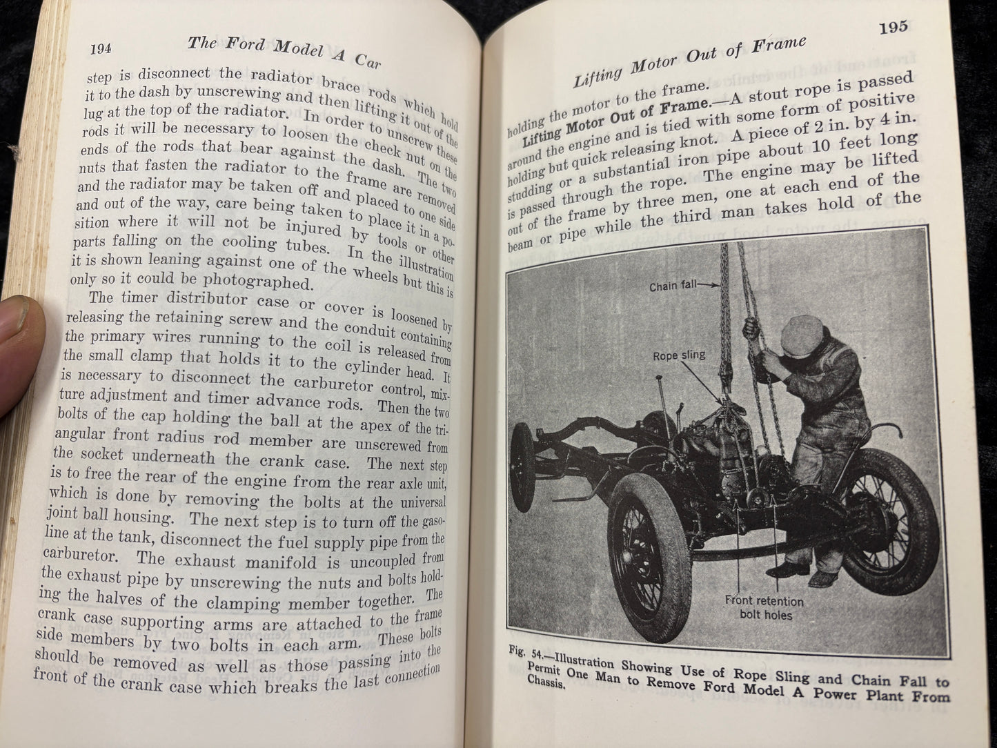 Ford Model "A" Service Manual and Owners' Handbook of Repair and Maintenance