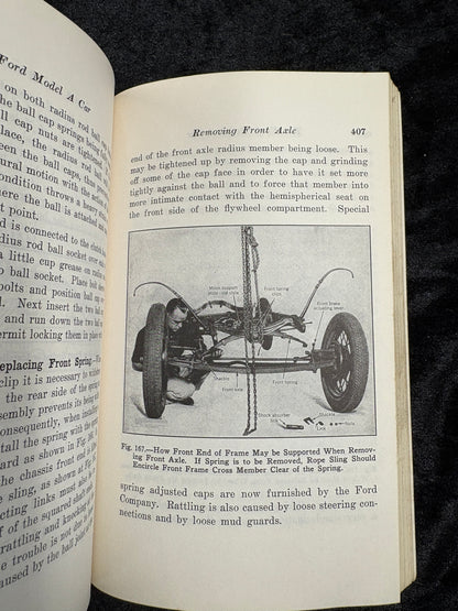 Ford Model "A" Service Manual and Owners' Handbook of Repair and Maintenance