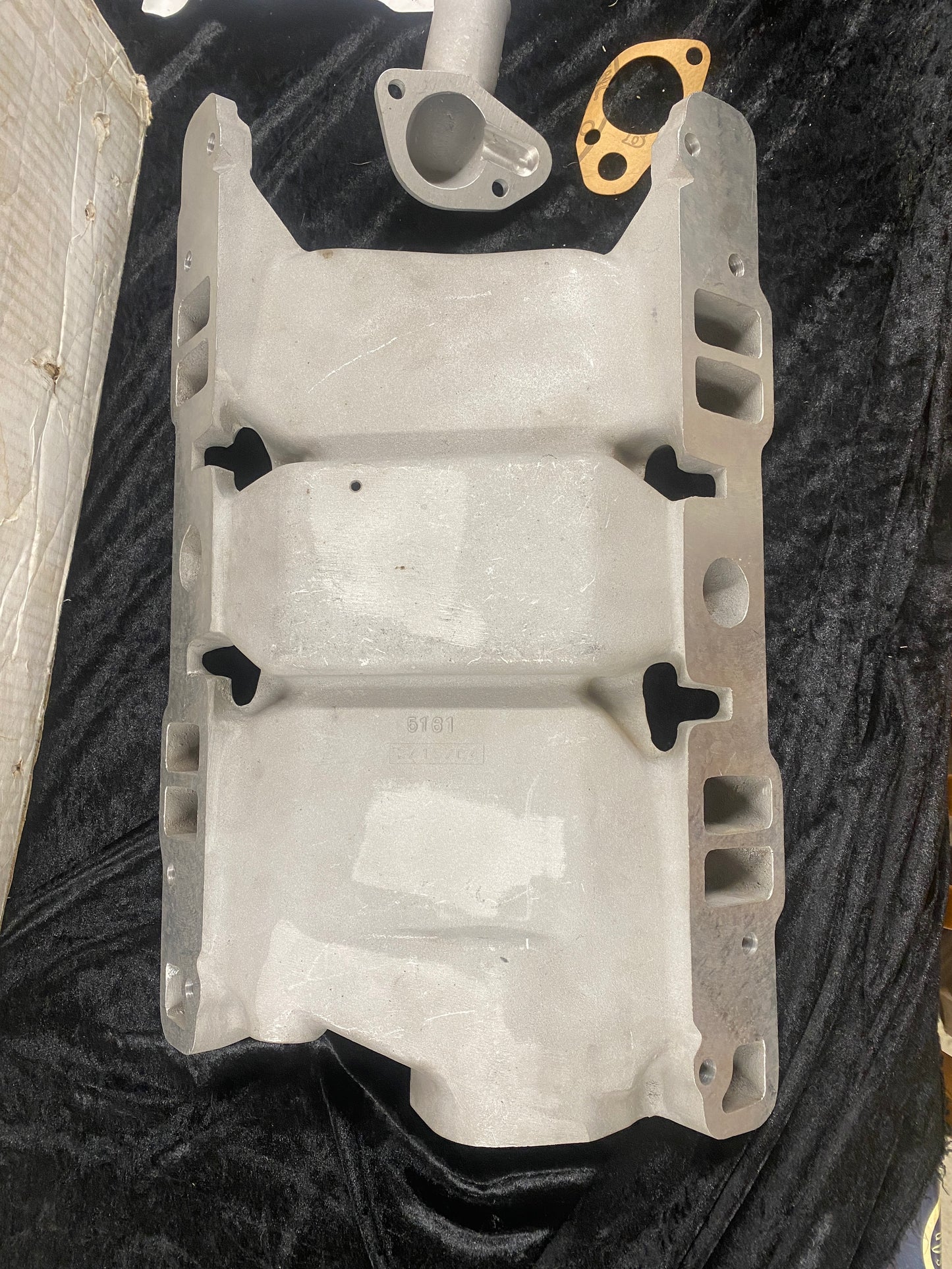 Offenhauser 3-Deuce Intake Manifold 1961-64 Pontiac V8