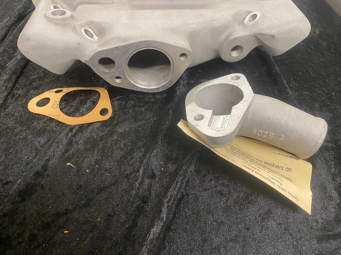 Offenhauser 3-Deuce Intake Manifold 1961-64 Pontiac V8