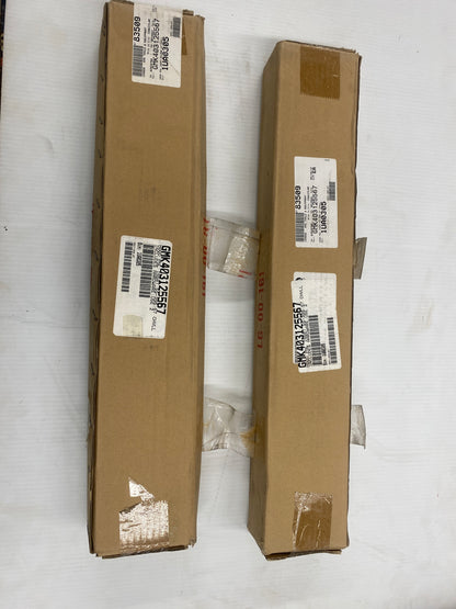 1967 CHEVELE HOOD SCOOP CHROME INSERTS  N.O.S.