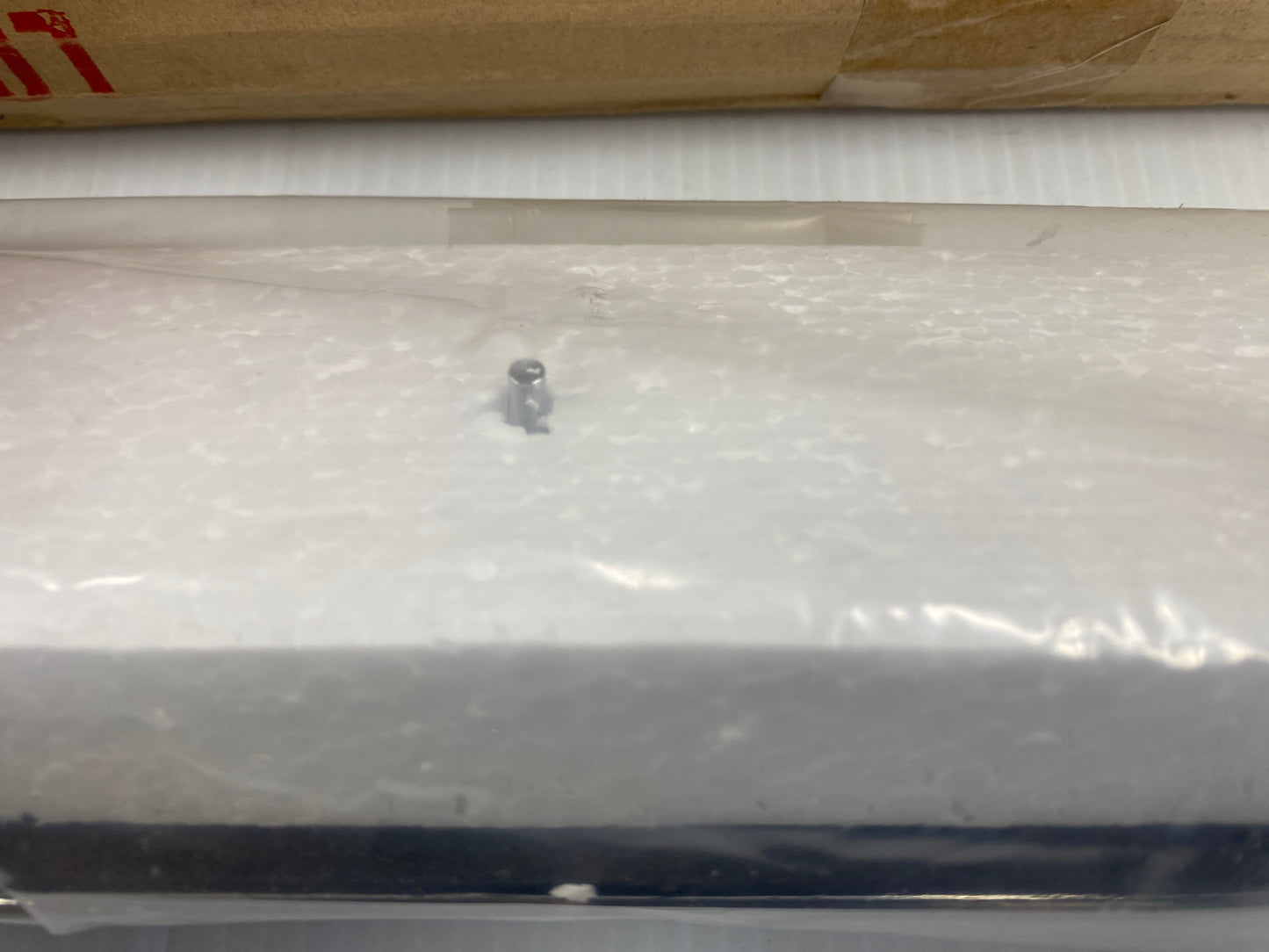 1967 CHEVELE HOOD SCOOP CHROME INSERTS  N.O.S.