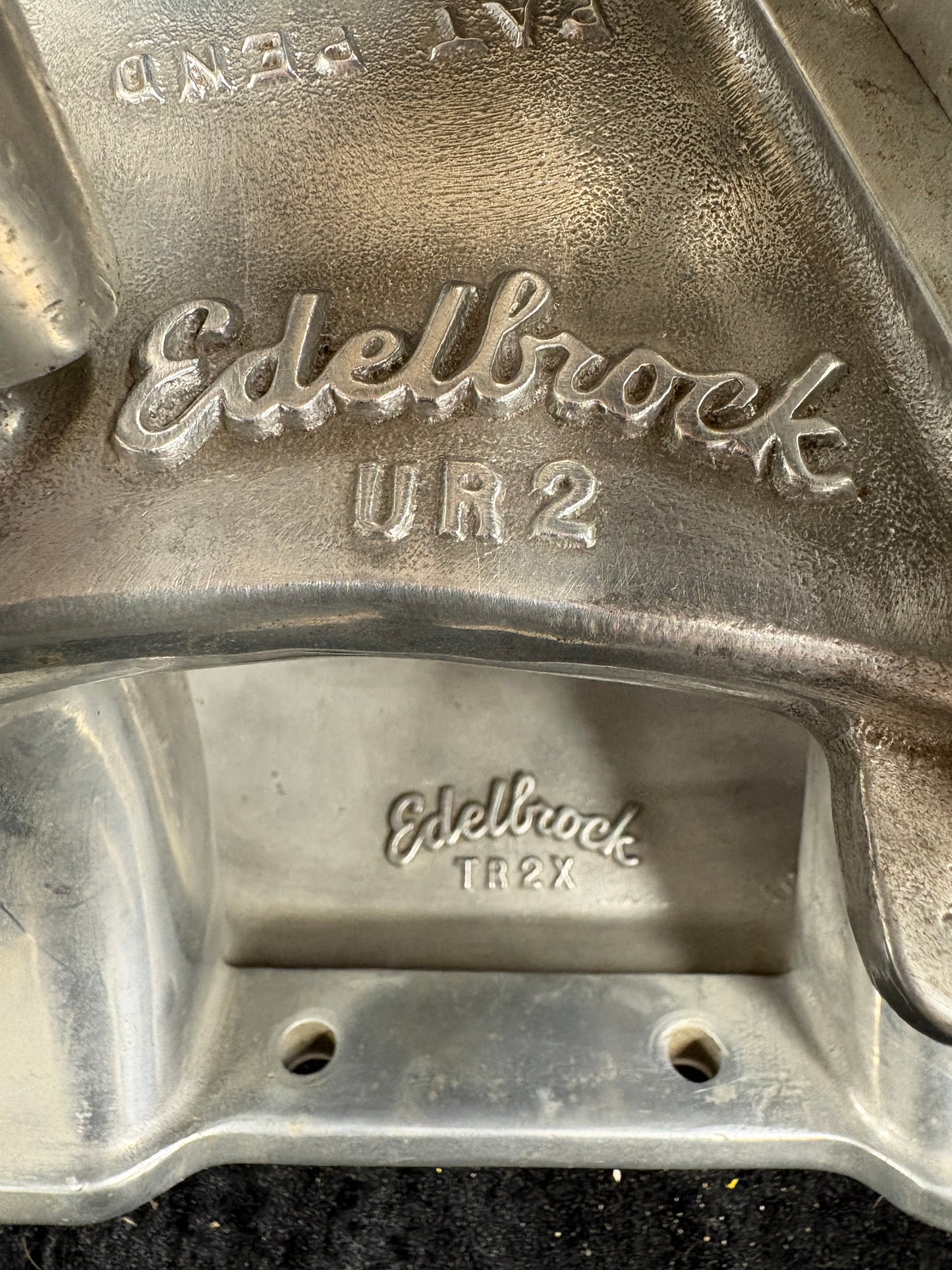 BBC EDLEBROCK 1970'S TUNNEL RAM DUAL QUAD (USED CONDITION)