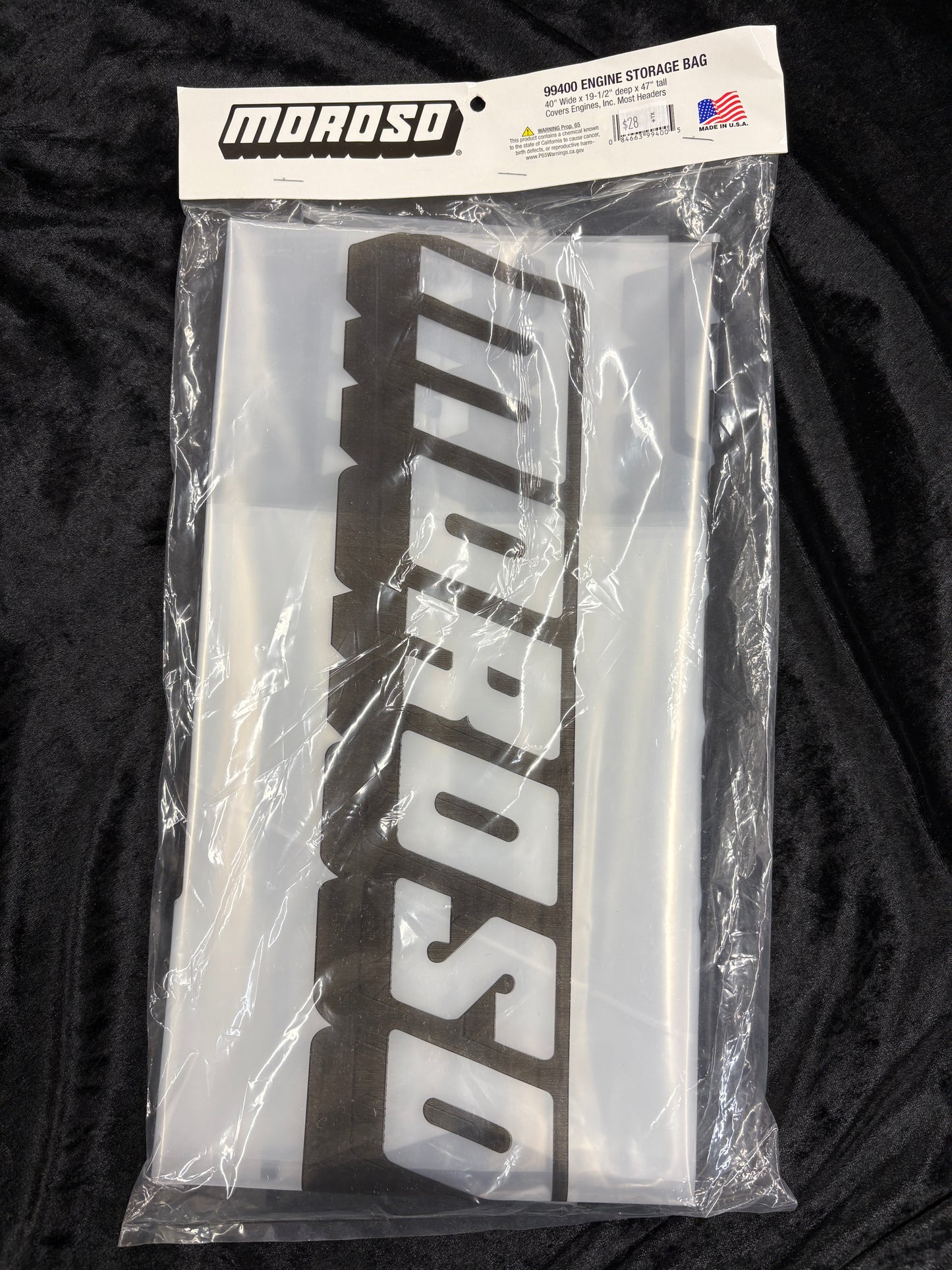 MOROSO ENGINE BAG COVER