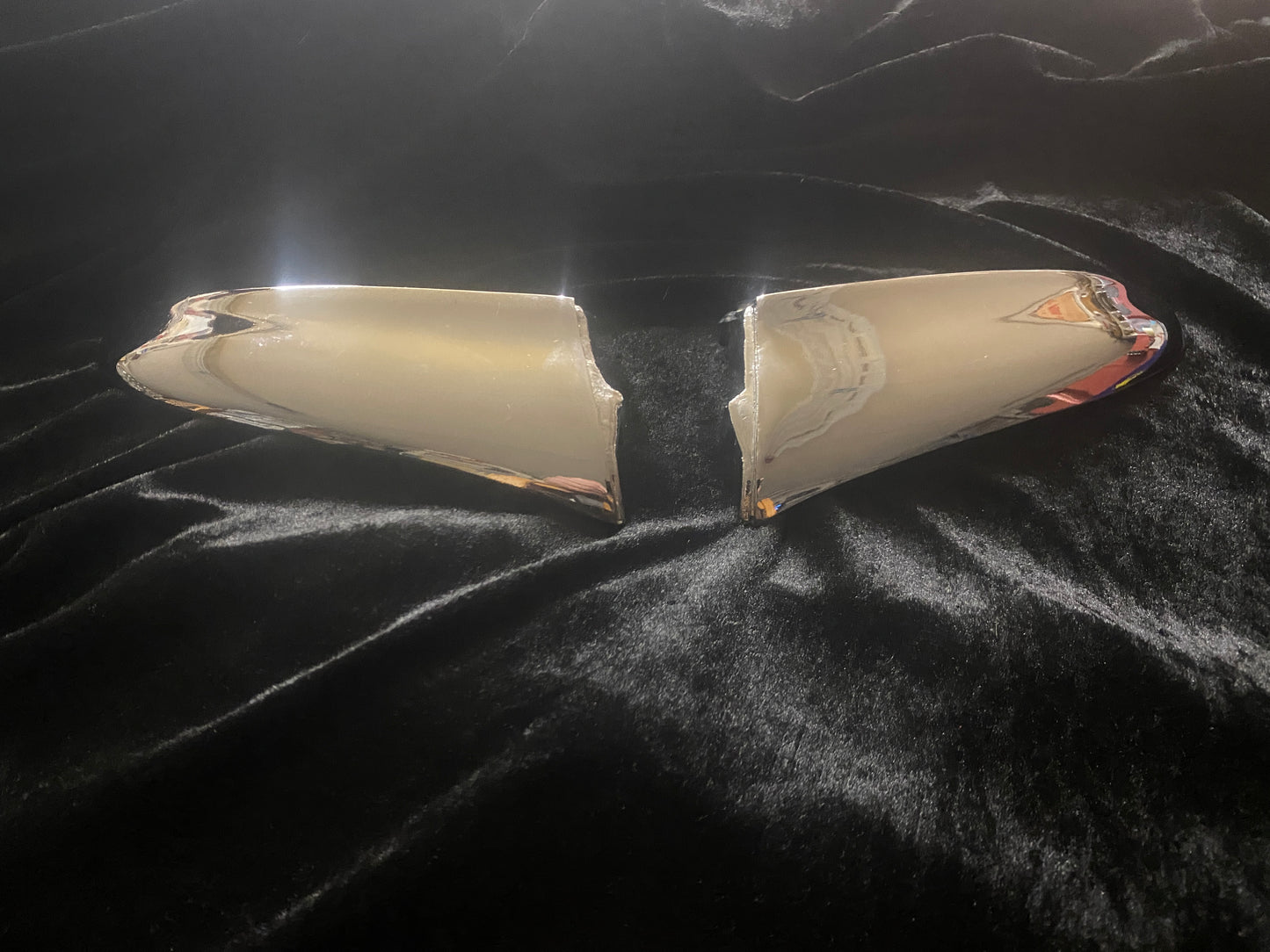 1956 Ford Park Light Housing Fender Extensions
