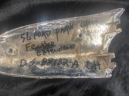 1956 Ford Park Light Housing Fender Extensions