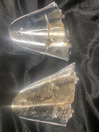 1956 Ford Park Light Housing Fender Extensions