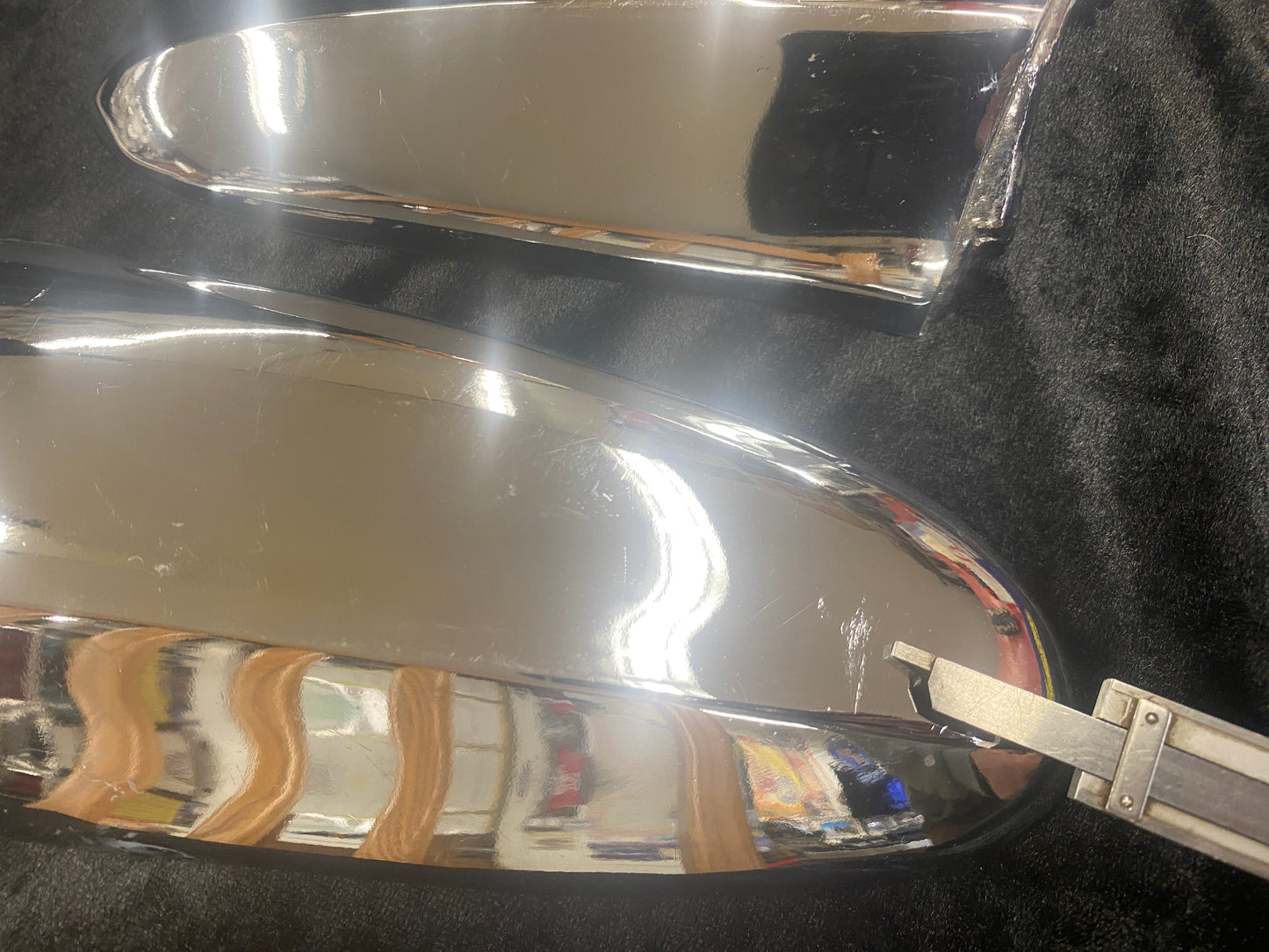 1956 Ford Park Light Housing Fender Extensions