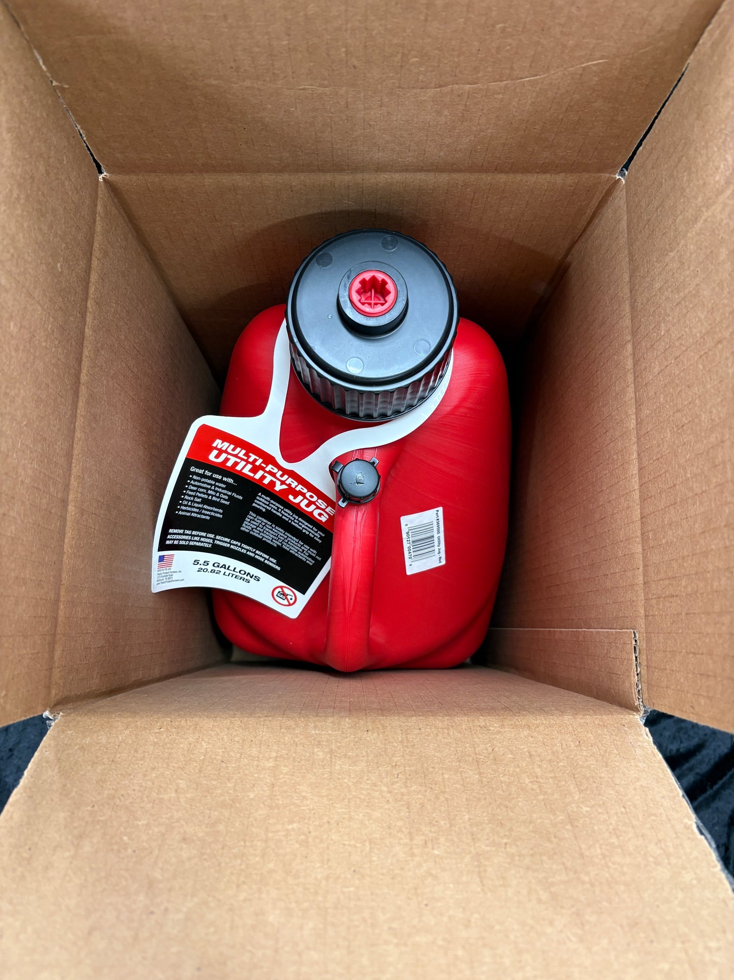 5 Gallons Mr. Gasket Utility Jug 36950G