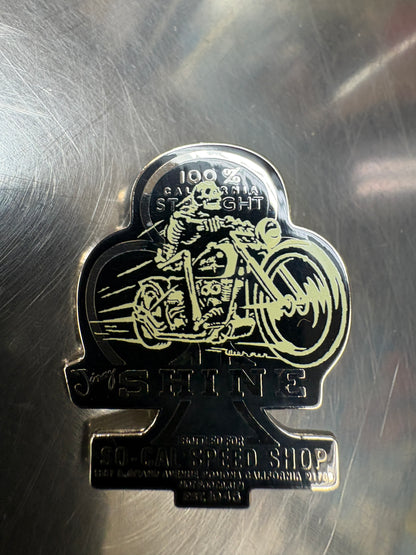 Jimmy Shine Skeleton Pin
