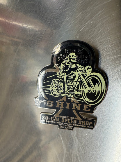 Jimmy Shine Skeleton Pin