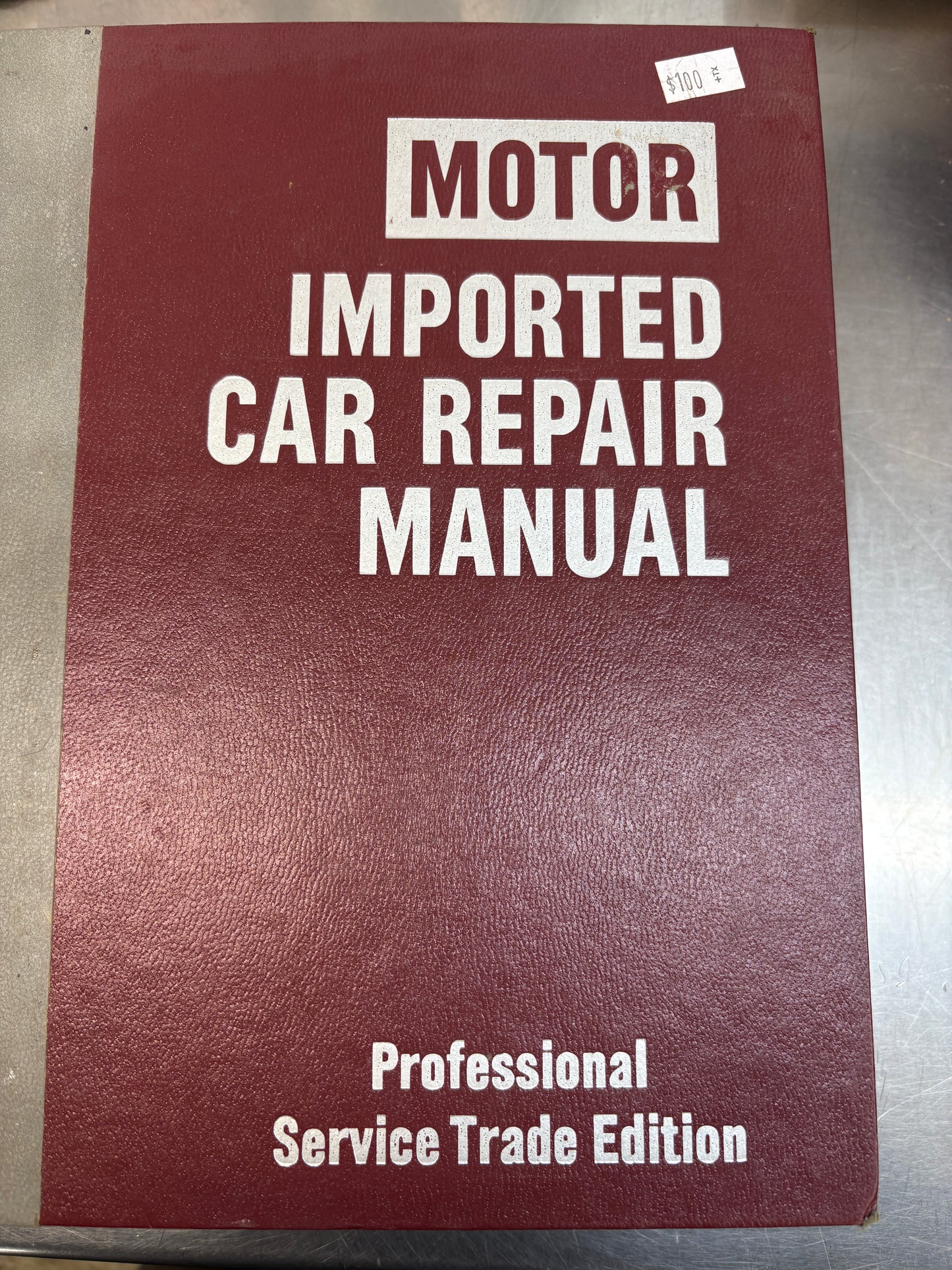 Motor Imported Car Repair Manual  Professional Service Trade Edition