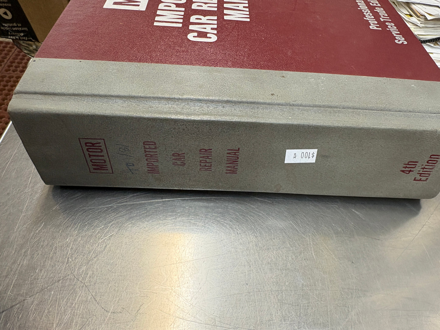 Motor Imported Car Repair Manual  Professional Service Trade Edition