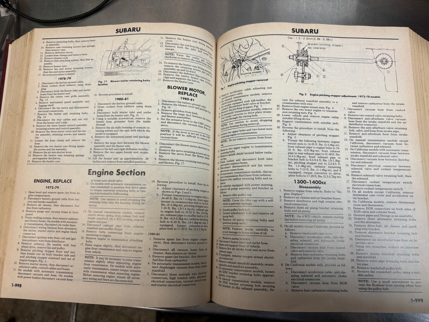 Motor Imported Car Repair Manual  Professional Service Trade Edition