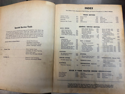 MOTOR Truck Repair Manual 1966-1979