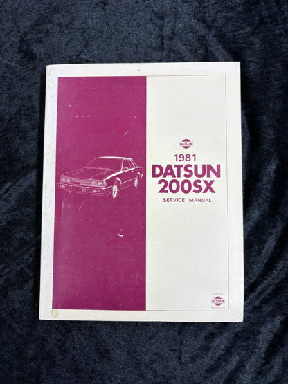 1981 Datsun 200 SX  Service Manual