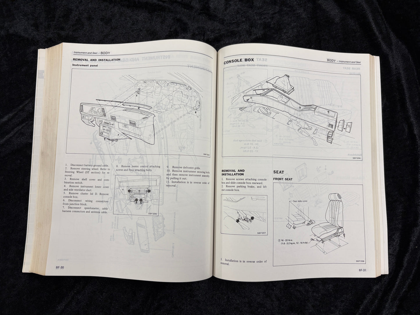 1981 Datsun 200 SX  Service Manual