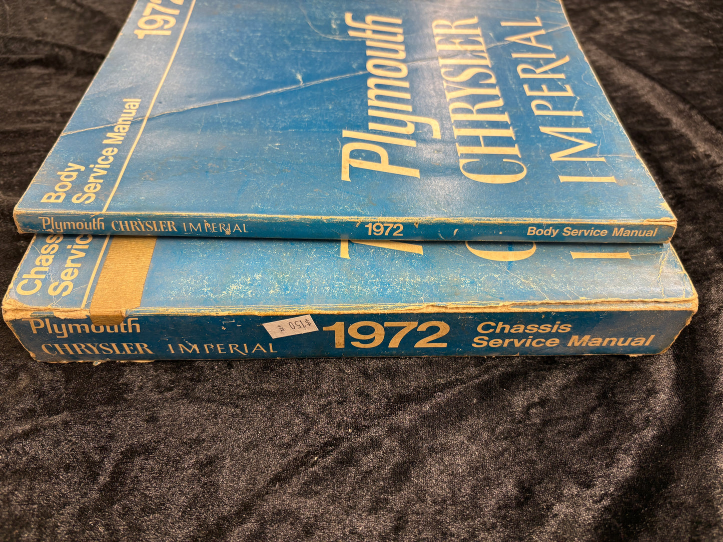 1972 Plymouth Chrysler Imperial Body & Chassis Service Manuals
