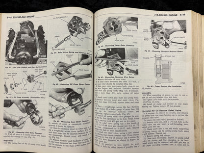1972 Plymouth Chrysler Imperial Body & Chassis Service Manuals