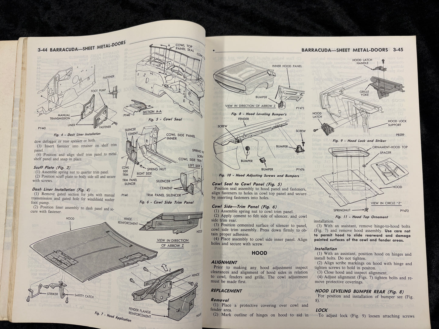 1972 Plymouth Chrysler Imperial Body & Chassis Service Manuals