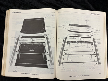 1972 Plymouth Chrysler Imperial Body & Chassis Service Manuals