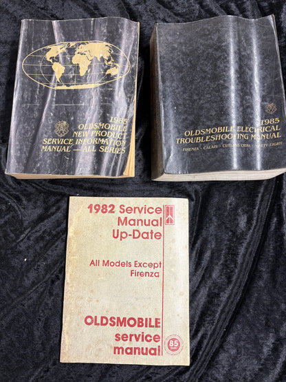 1985 Oldsmobile Service, Electrical 3 Book set