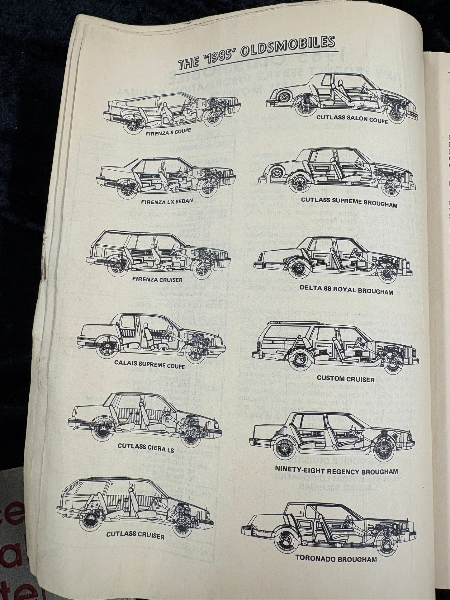 1985 Oldsmobile Service, Electrical 3 Book set
