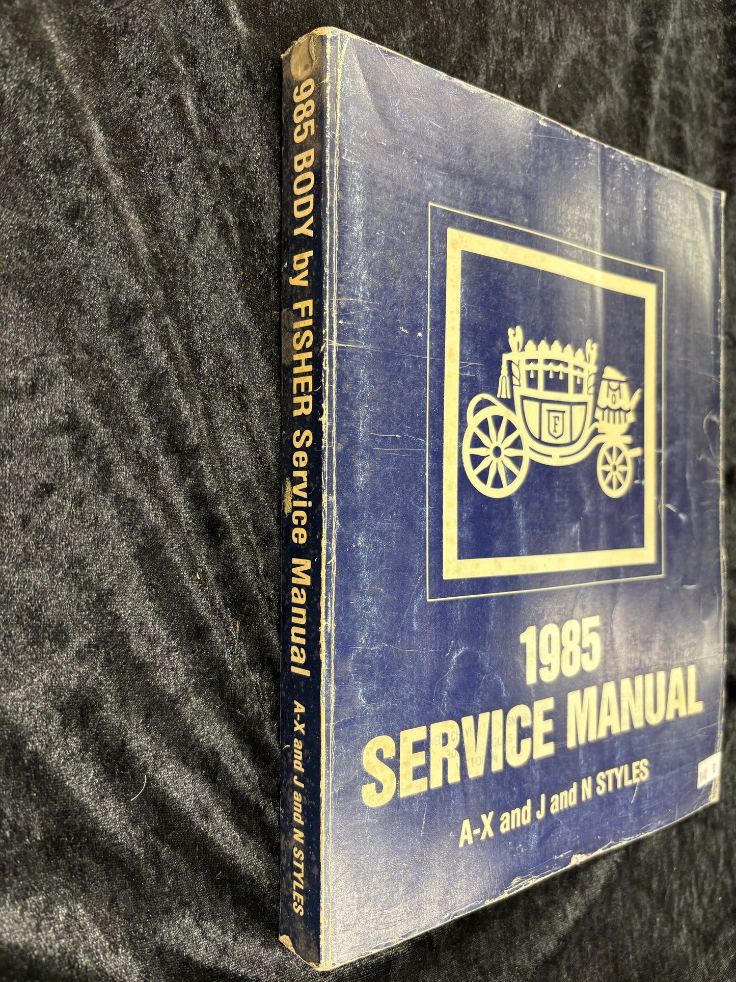 1985 Body by Fisher Service Manual A - X J AND N Styles