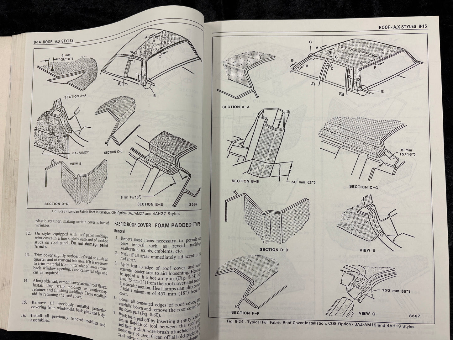 1985 Body by Fisher Service Manual A - X J AND N Styles