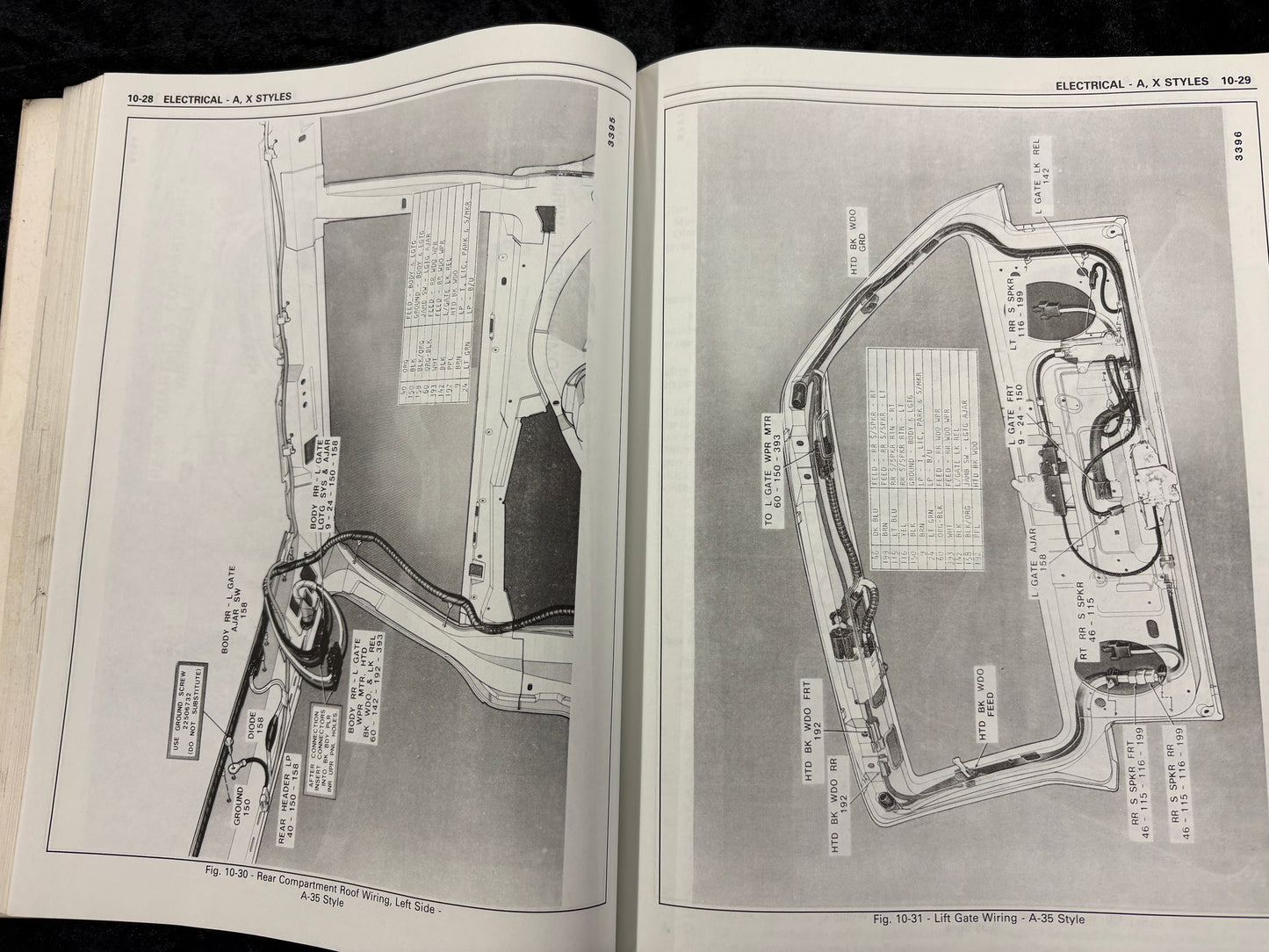 1985 Body by Fisher Service Manual A - X J AND N Styles